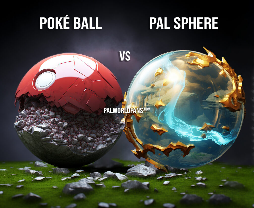 5 Differences between Pal Spheres (Palworld) and Pokéballs (Pokemon ...